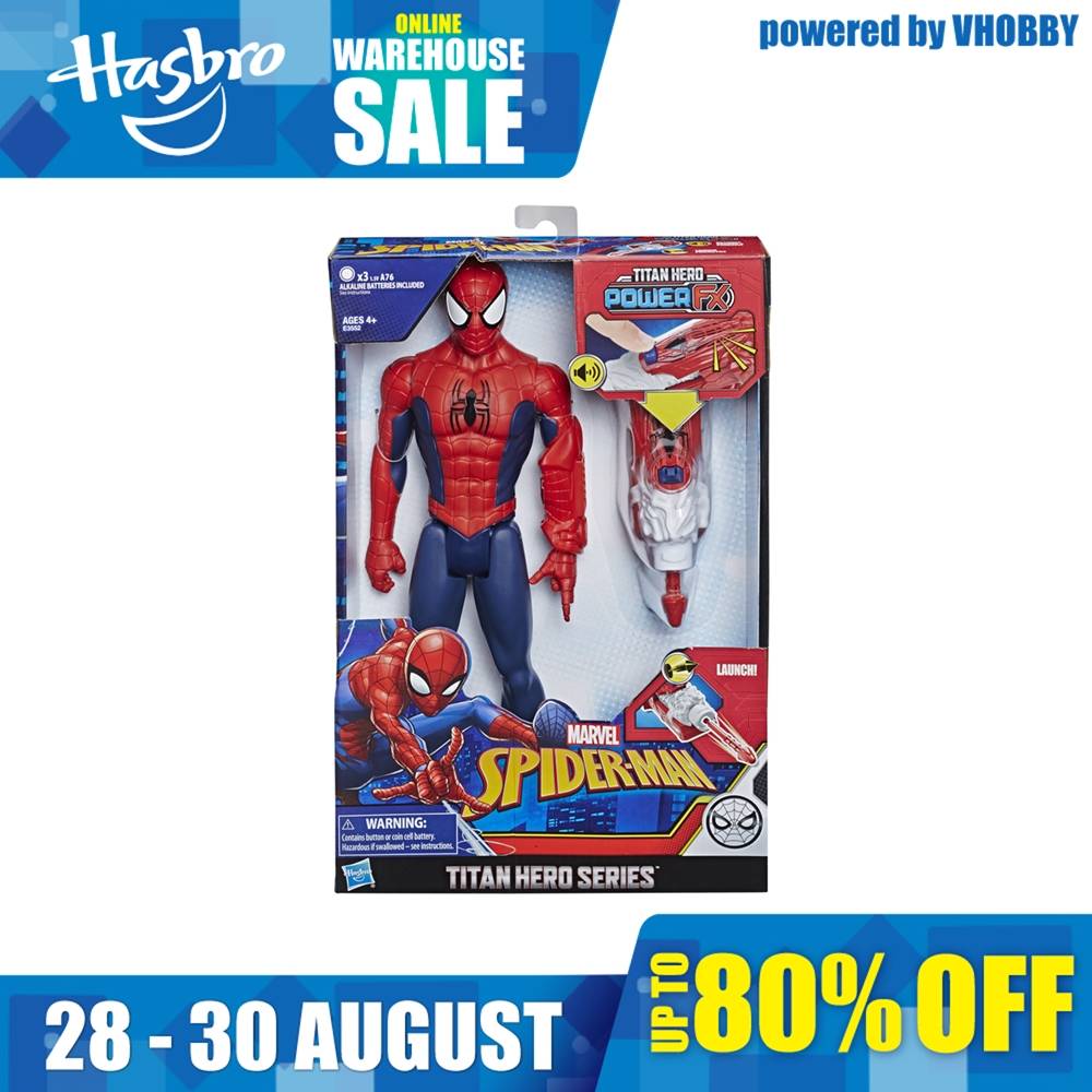 titan hero power fx spiderman launcher