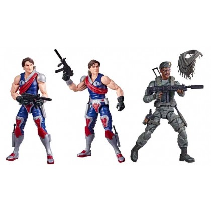 G.I. Joe Classified 6 inch Figure Set of 3: Tomax/Stalker/Xamot