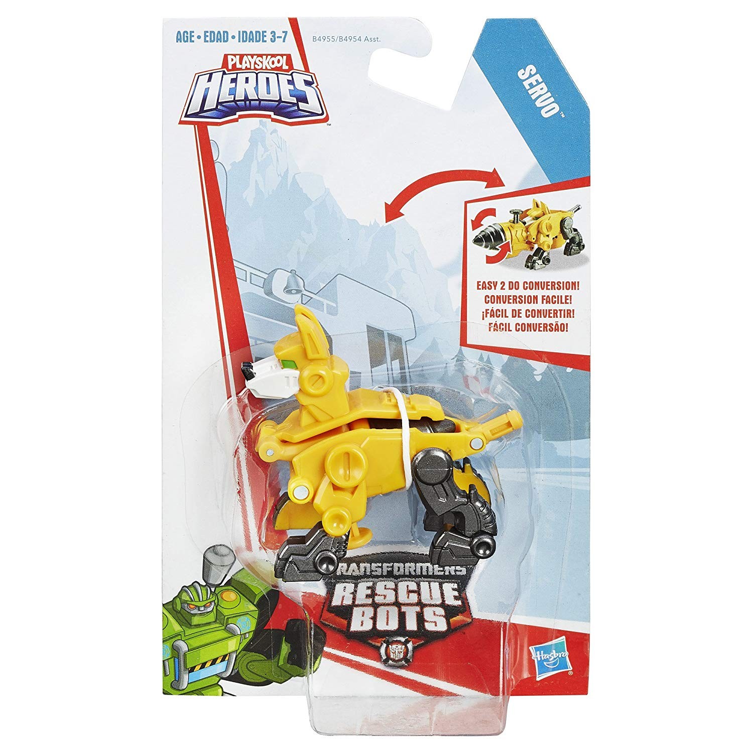 Transformers rescue bots servo clearance